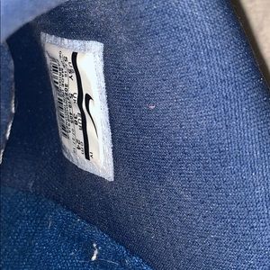 Navy blue nike dunks